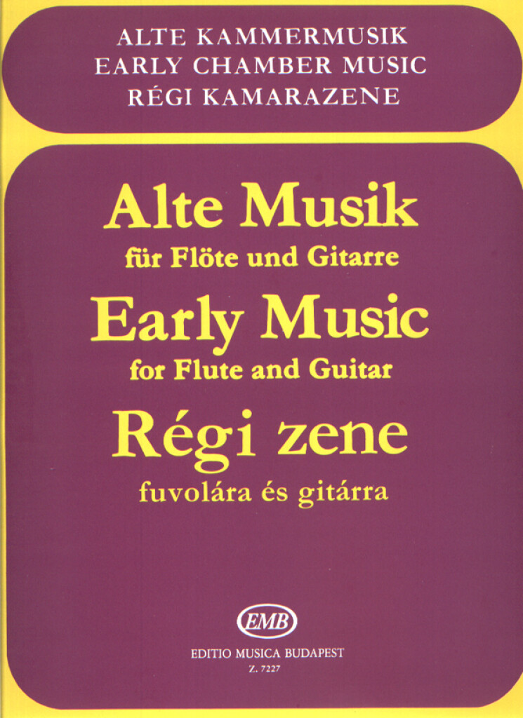 Alte Musik für Flöte und Gitarre